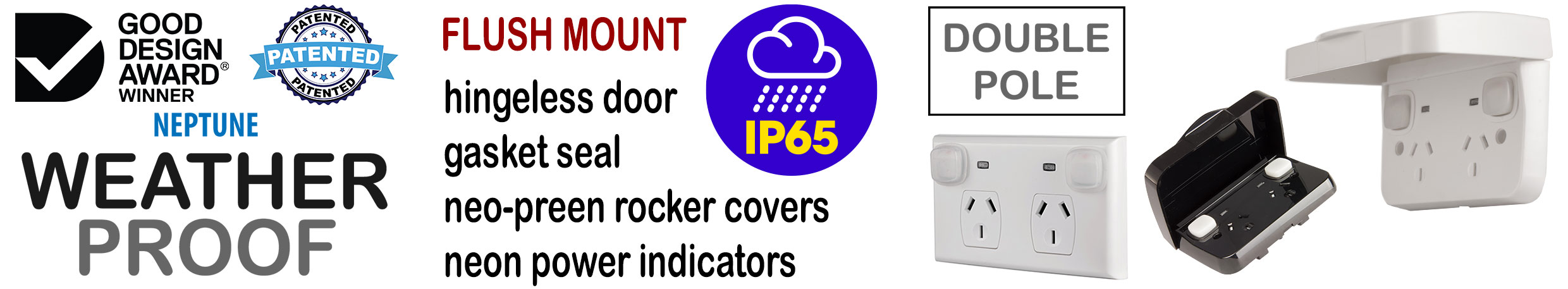 Weatherproof IP65 Power Point