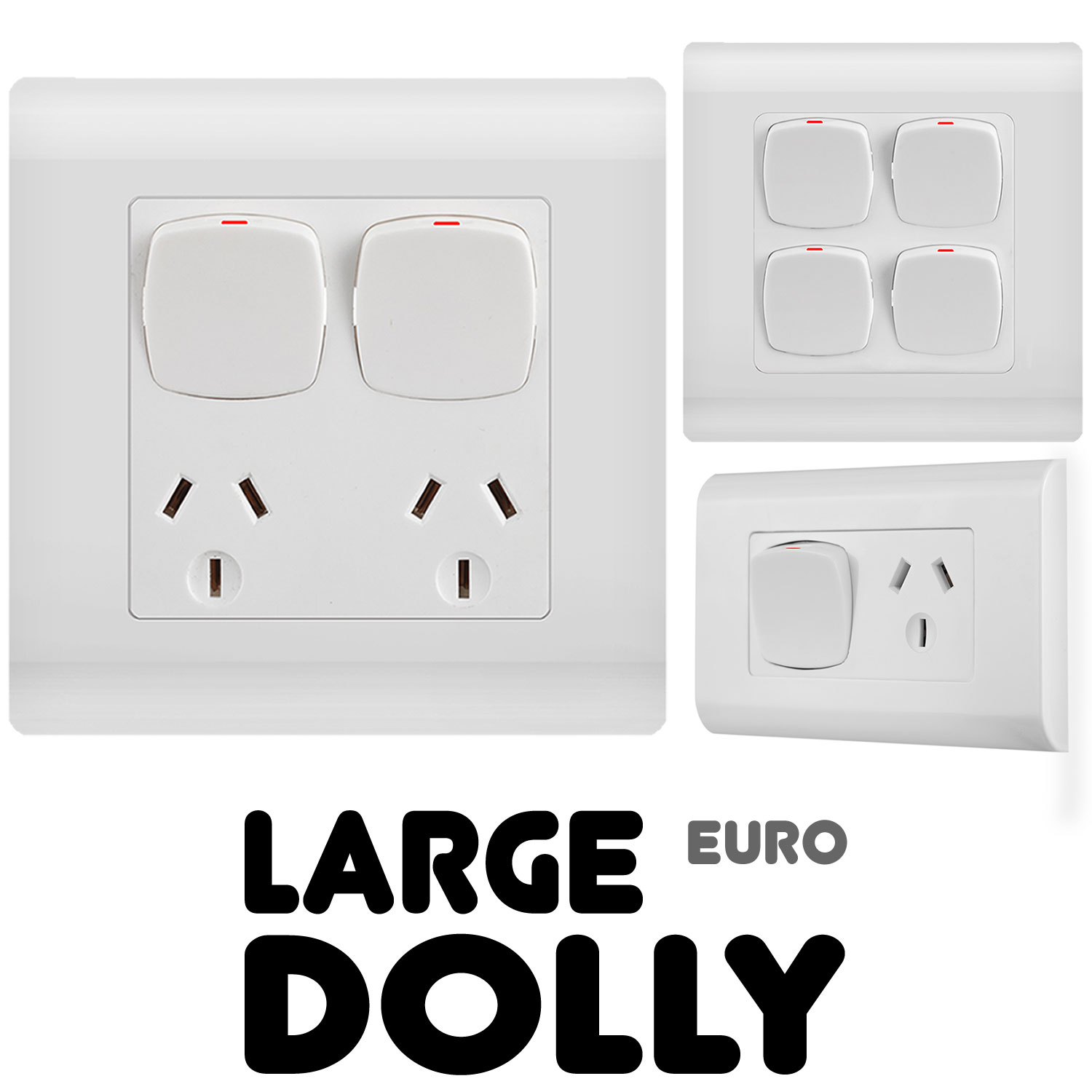 Euro Large Dolly | Outlet and Switch